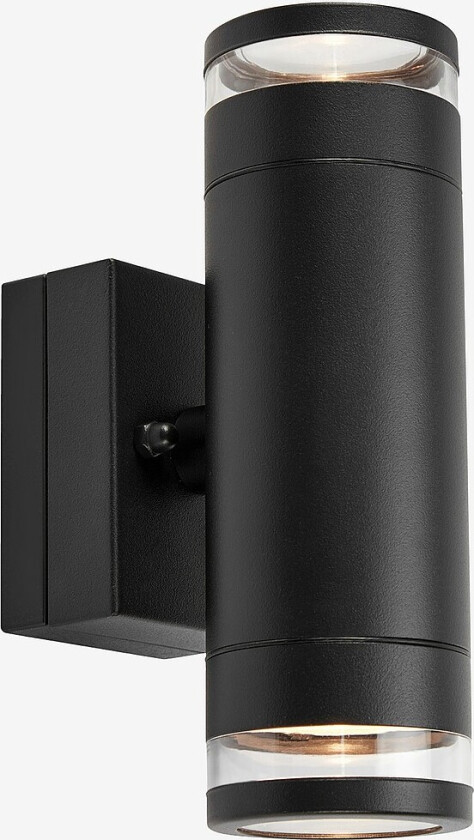 Vegglampe Luno 2L - Svart