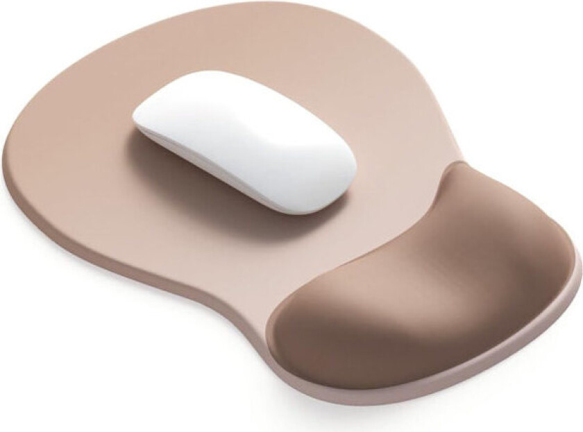 Gel Musematte - Musematte med Håndleddsstøtte - Gaming Musematte - Musematte med Memory Foam Håndleddsstøtte og Sklisikker Base - Sklisikker