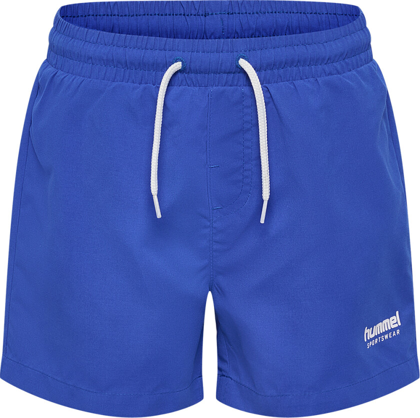 Badeshorts - hmlJR - Blendende Blue - - 5 år (110) - Badetøy