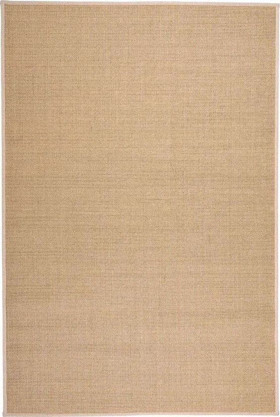 Sisal Matte 80x300 cm Beige/Grå - Vm Carpet