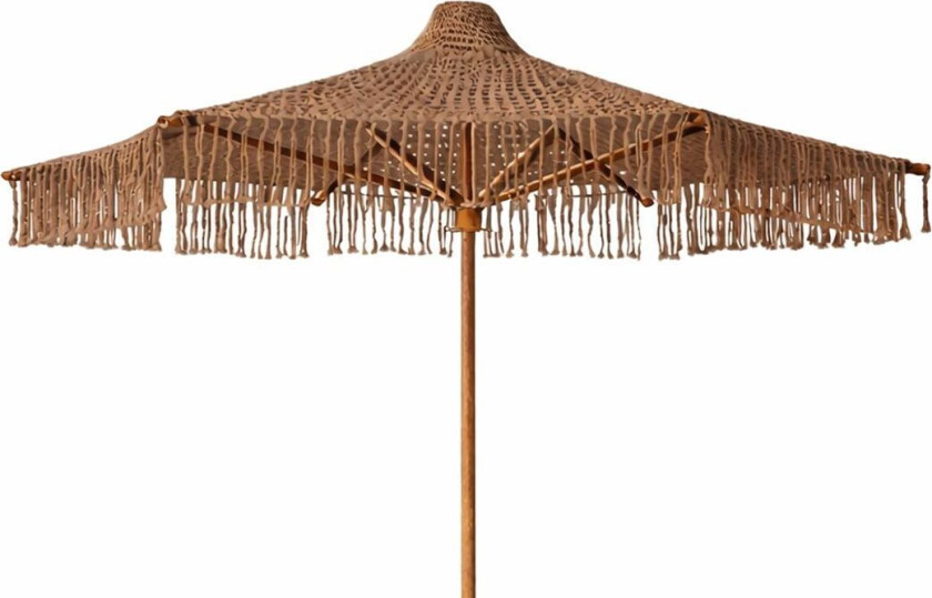 Parasoll Hillerstorp Parasoll 200 cm - Brun