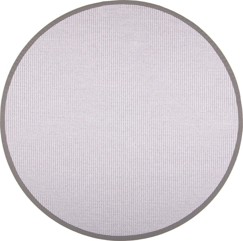 Lyyra2 Matte Rund 200 cm Lysegrå - Vm Carpet