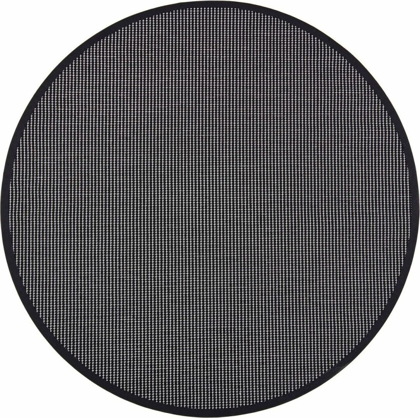 Lyyra2 Matte Rund 200 cm Svart - Vm Carpet