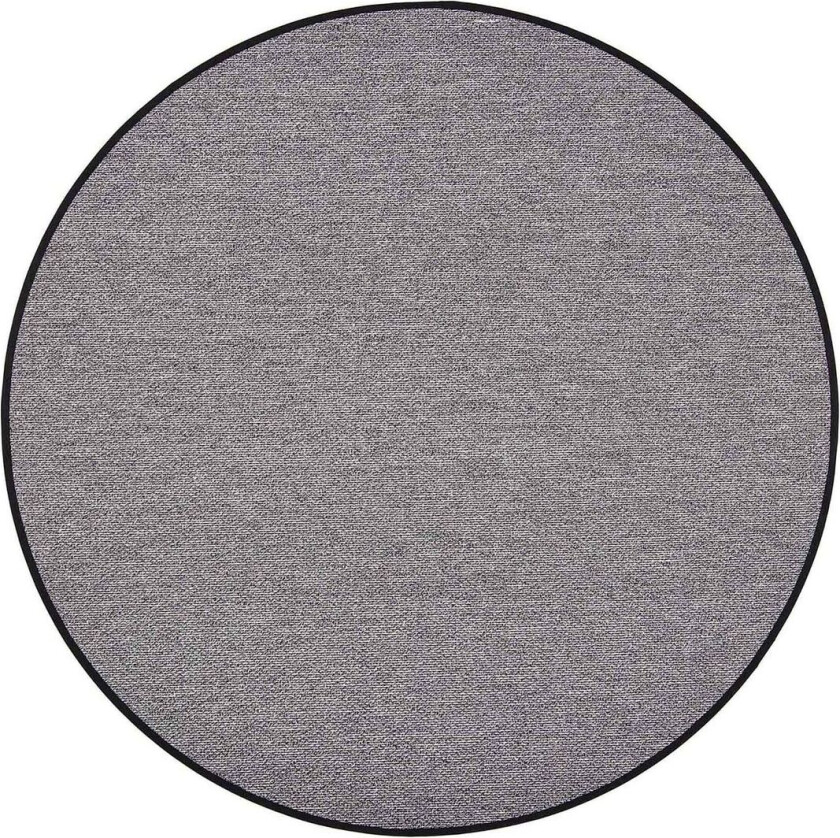 Aho Matte Rund 160 cm Svart - Vm Carpet