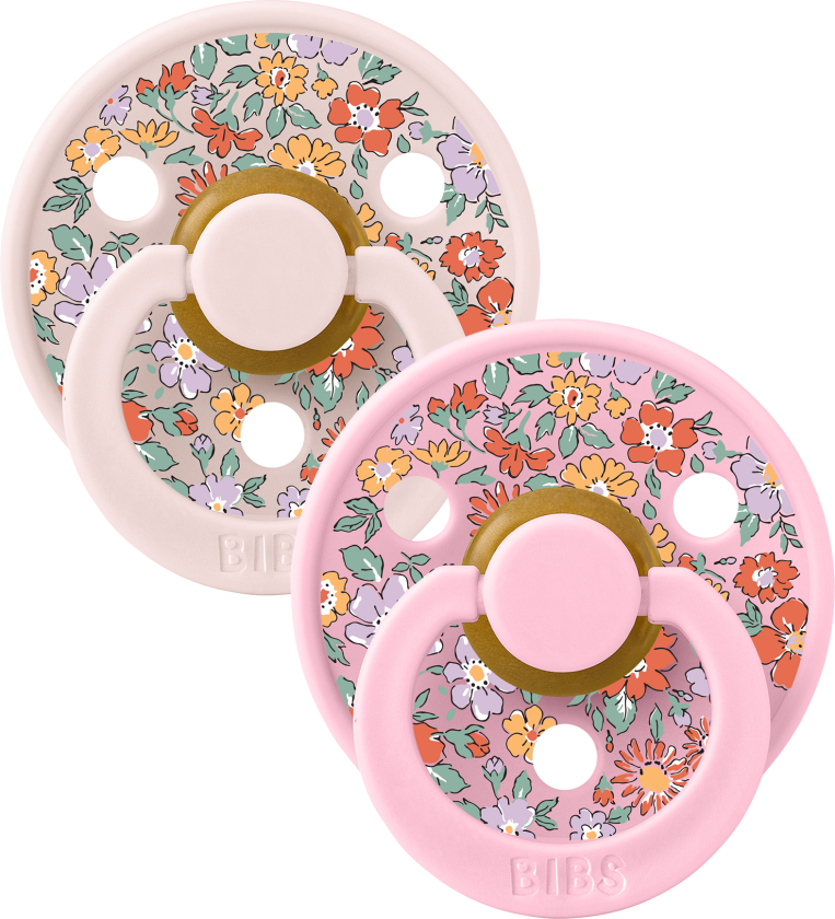 x Liberty Pacifier Colour 2 Pack - Petal Mix - Size 1