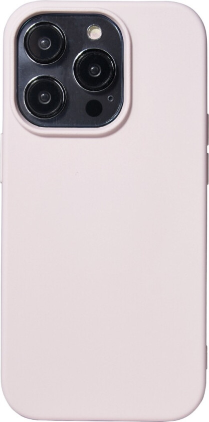 magnetisk silikon deksel iPhone 14 Pro, rosa