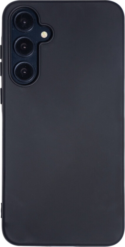 Samsung Galaxy A35 silikon deksel, svart