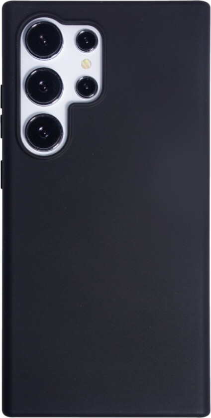 Samsung Galaxy S24 Ultra Liquid silikon deksel, svart