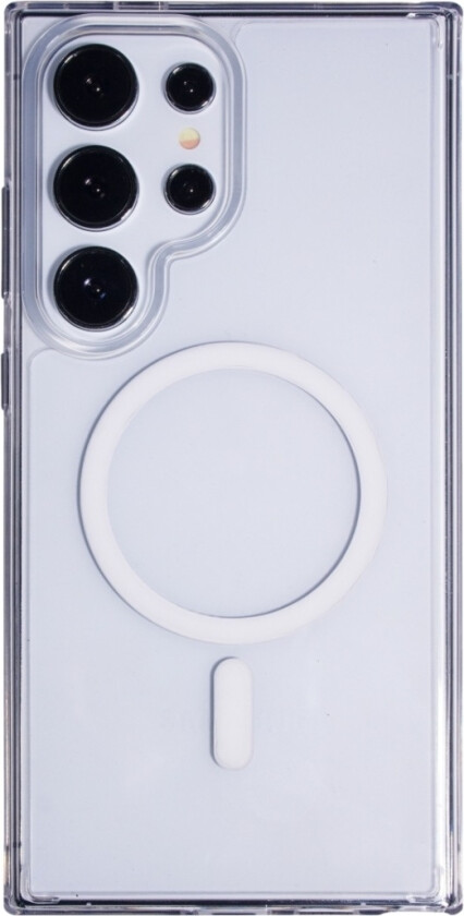 Samsung Galaxy S24 Ultra magnetisk deksel, gjennomsiktig