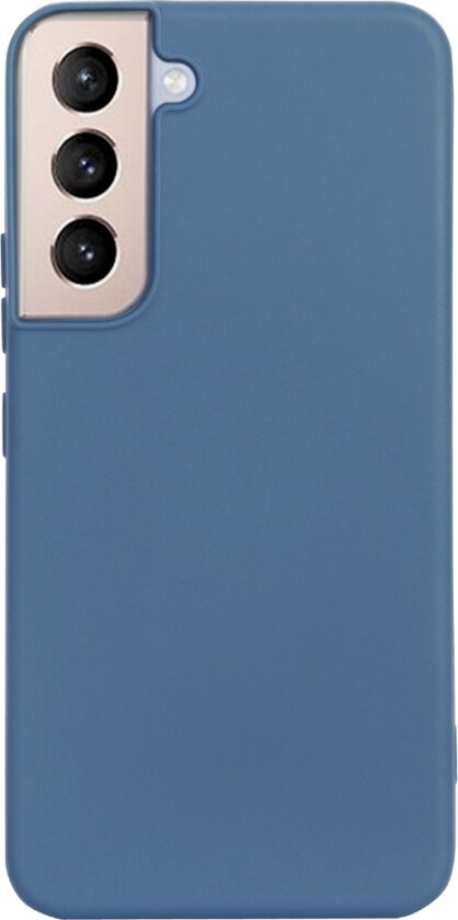 silikon deksel Samsung Galaxy S22, blå