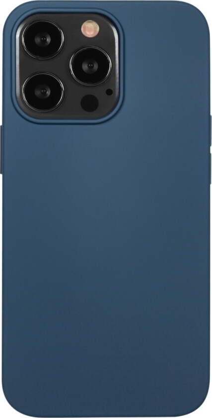 silikon deksel iPhone 13 Pro, mørkeblå