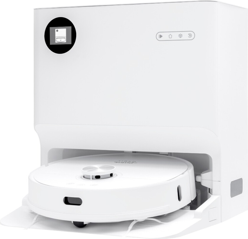 Orbit One robotstøvsuger og 4-in-1 Rengjøringsstasjon, hvit