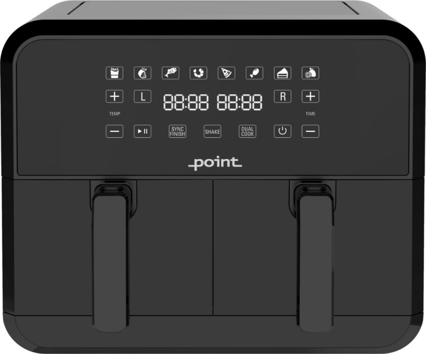 POAFT08003 Dual Basket airfryer