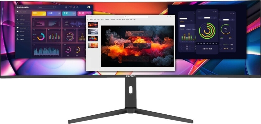 Pulse 49" DQHD-skjerm