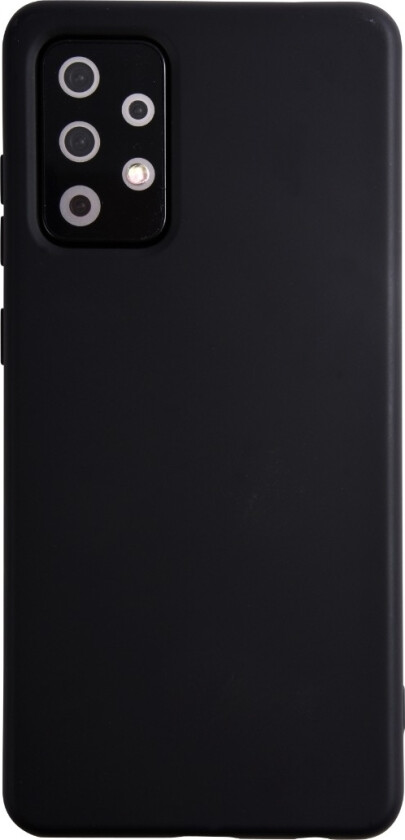 silikon deksel Samsung Galaxy A72, svart
