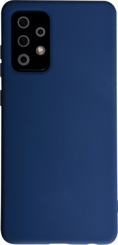 silikon deksel Samsung Galaxy A72, blå