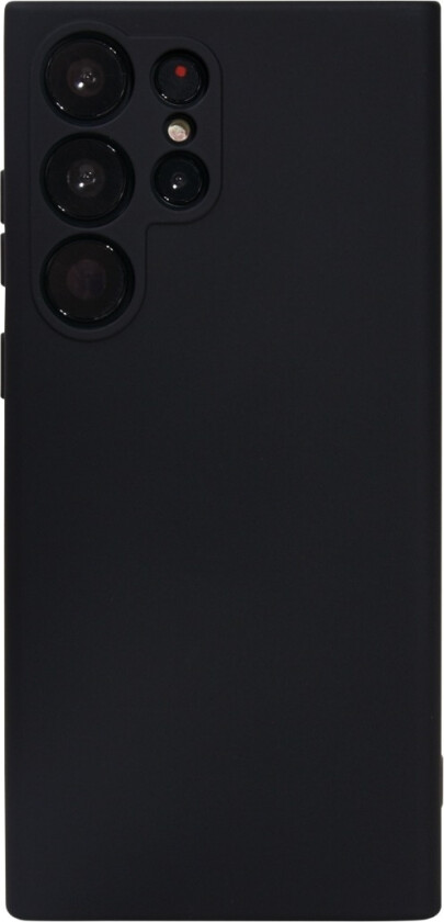 silikon deksel Samsung Galaxy S23 Ultra, svart
