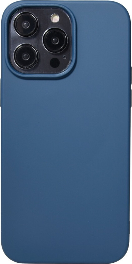 magnetisk silikon deksel iPhone 14 Pro Max, blå