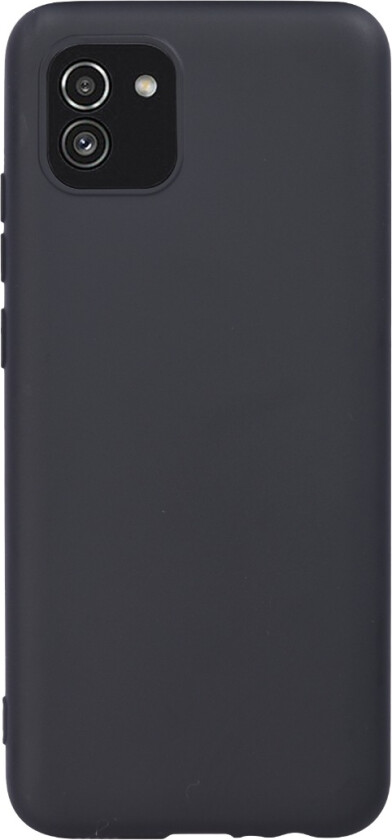 silikon deksel Samsung Galaxy A03, svart