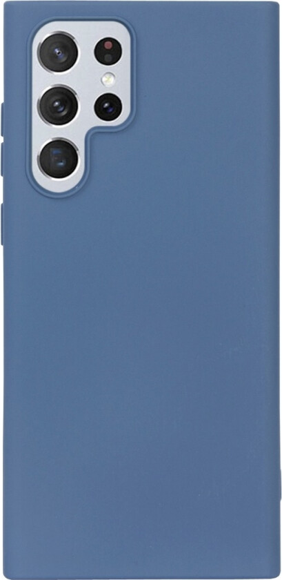 silikon deksel Samsung Galaxy S22 Ultra, blå