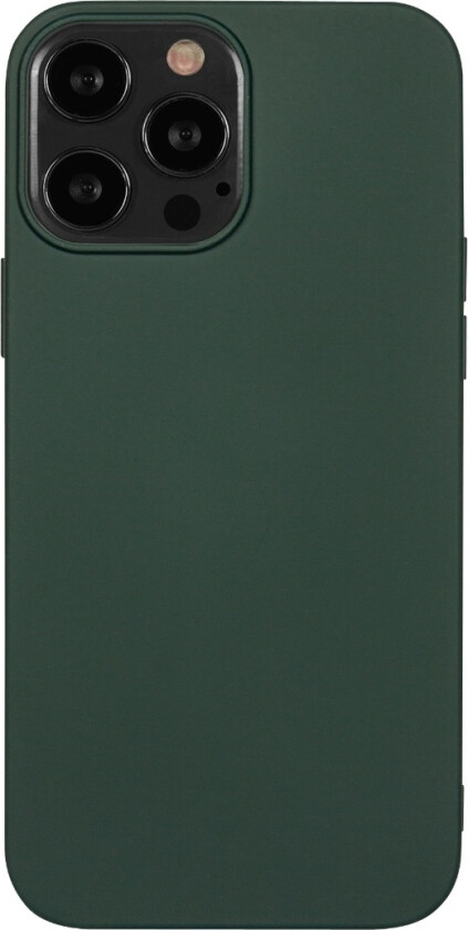silikon deksel iPhone 13 Pro Max, mørk grønn