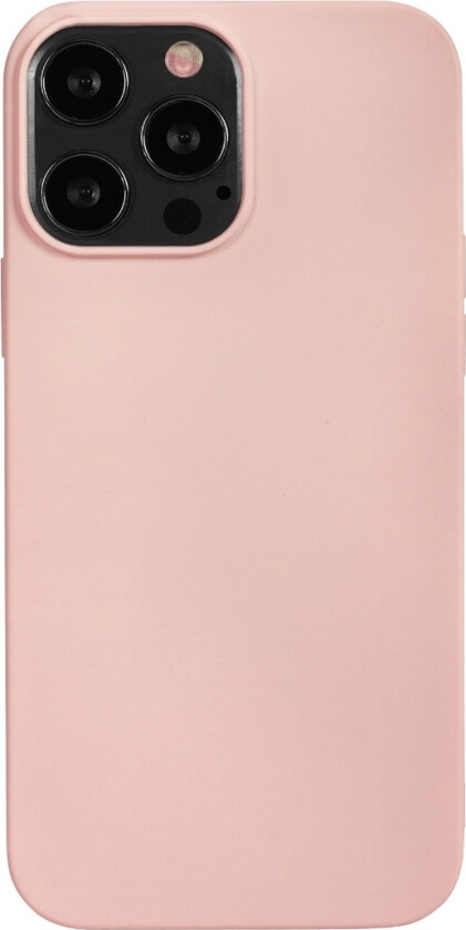 silikon deksel iPhone 13 Pro Max, rosa