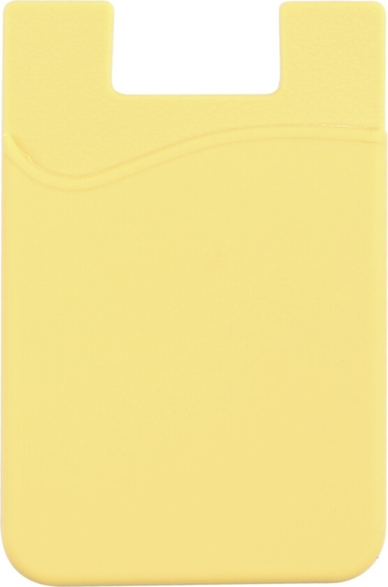 silikone kortholder, gul