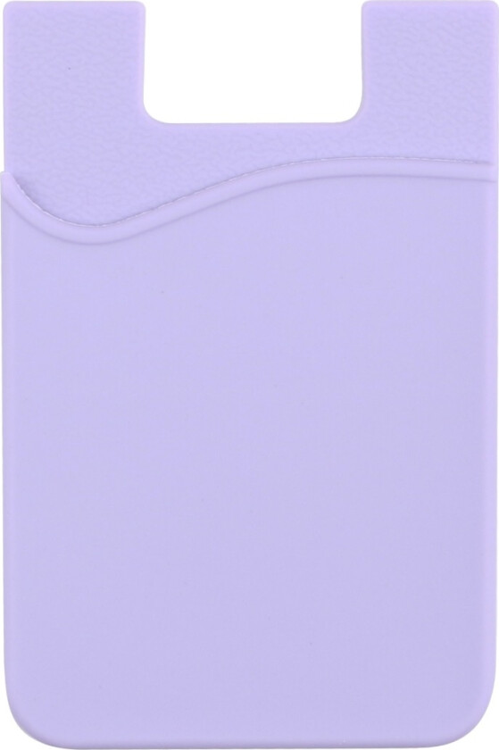 silikone kortholder lavendel