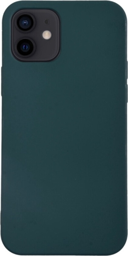 silikon deksel iPhone 12 Mini, grønn