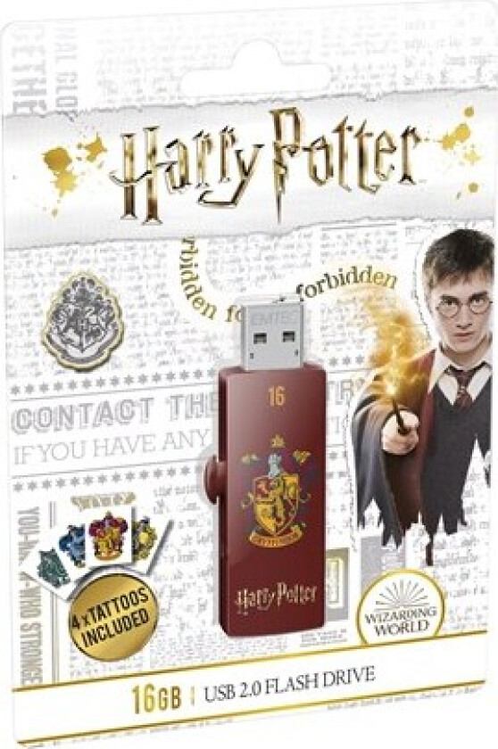 Harry Potter M730 Gryffindor - 16GB - Minnepenn