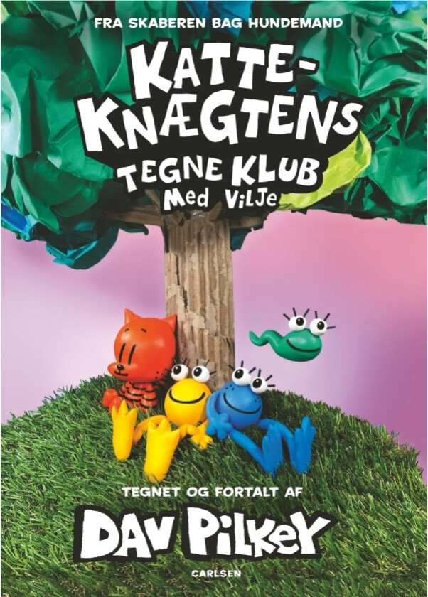 Katte-Knægtens Tegneklub (3) - Med vilje | Dav Pilkey | Språk: Dansk