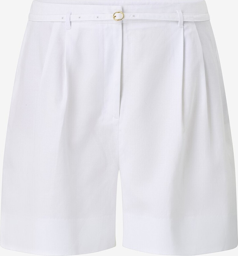 Shorts Crv Linen Mix - Hvit