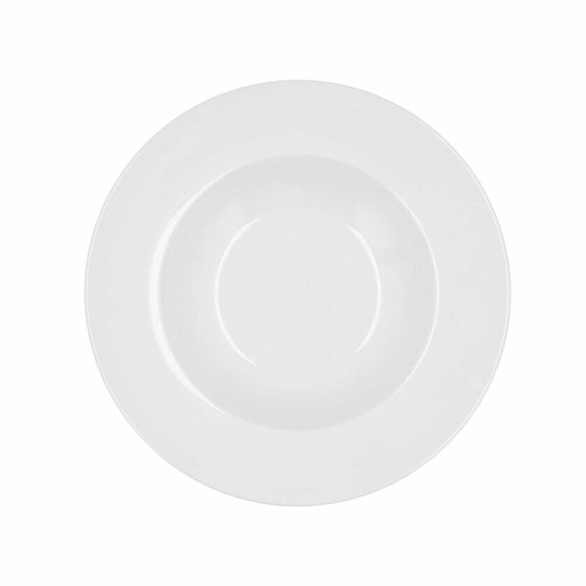 Dyp tallerken Bidasoa Glacial Ceramics White (23,5 cm) (Pakke 6x)