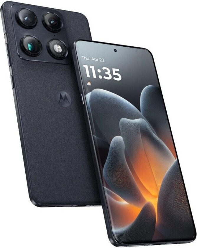 Moto Signature Smarttelefon - 6.8" skjerm, Dual SIM, Android, 16GB RAM, 512GB lagring - Svart