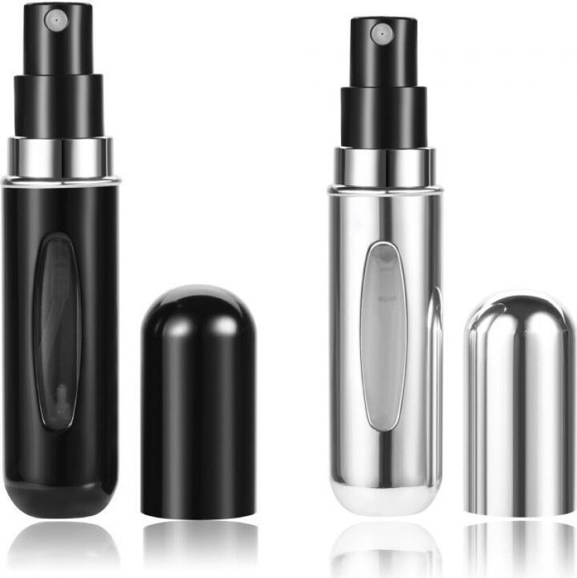 2X Parfyme Atomizer 8 ml Parfymeflaske for reise