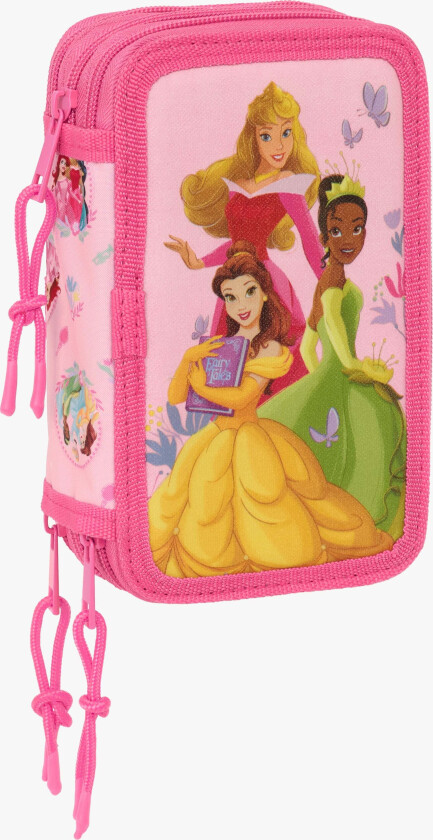 Fylt Trippelpennal 37 Deler, Rosa - Pennal - Polyester