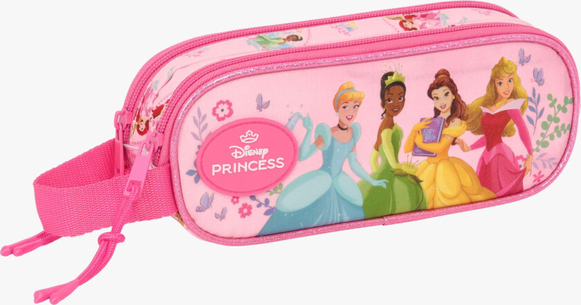 Dobbeltpennal, Rosa - Pennal - Polyester