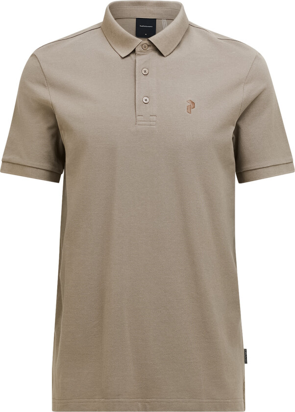 Men's Classic Cotton Polo Avid Beige