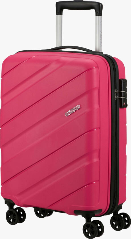 Jetdriver Spinner Trillekoffert 32L, Raspberry Pink - Kofferter