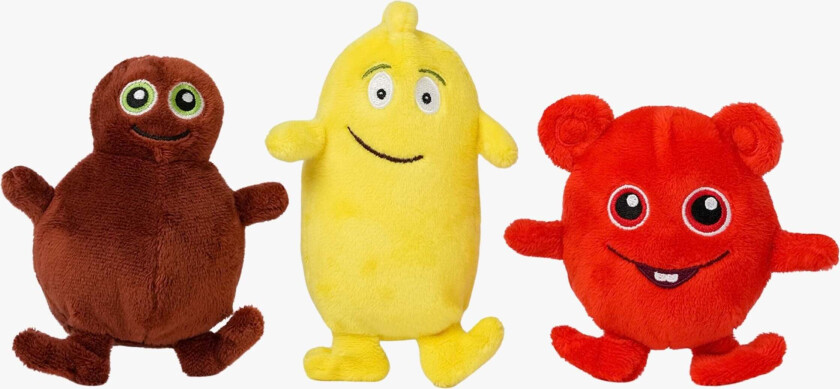 Teddykompaniet Babblarna Kosedyr Bobbo Bibbi & Babba 15 cm - Kosedyr