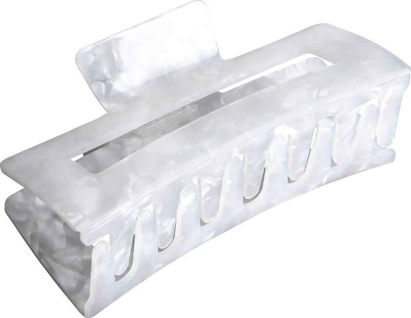 Rectangular Acrylic Claw XL White