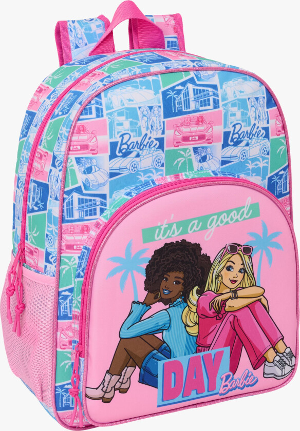 Ryggsekk 19L, Blå/Rosa - Ryggsekker - Polyester