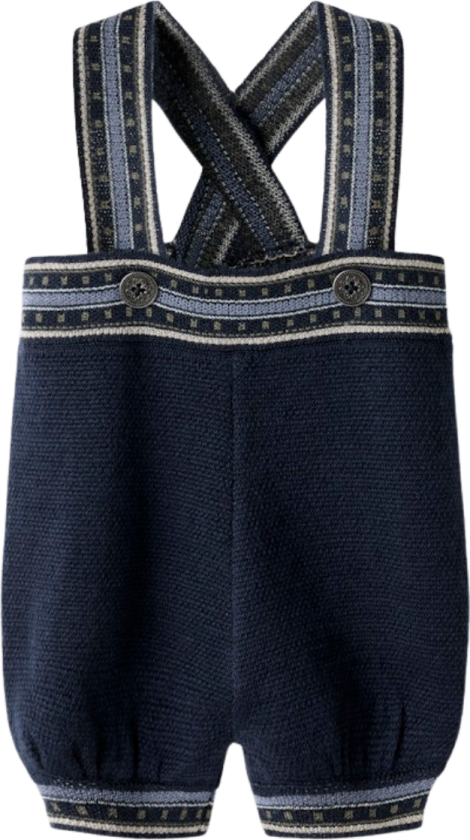 Festdrakt til Baby Strikket Selebukse XXVI Dark Sapphire - 56