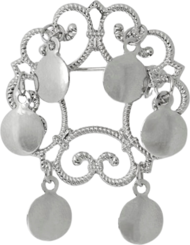 Sølje til Festdrakt Tril XXVI Sølvfarget - Onesize