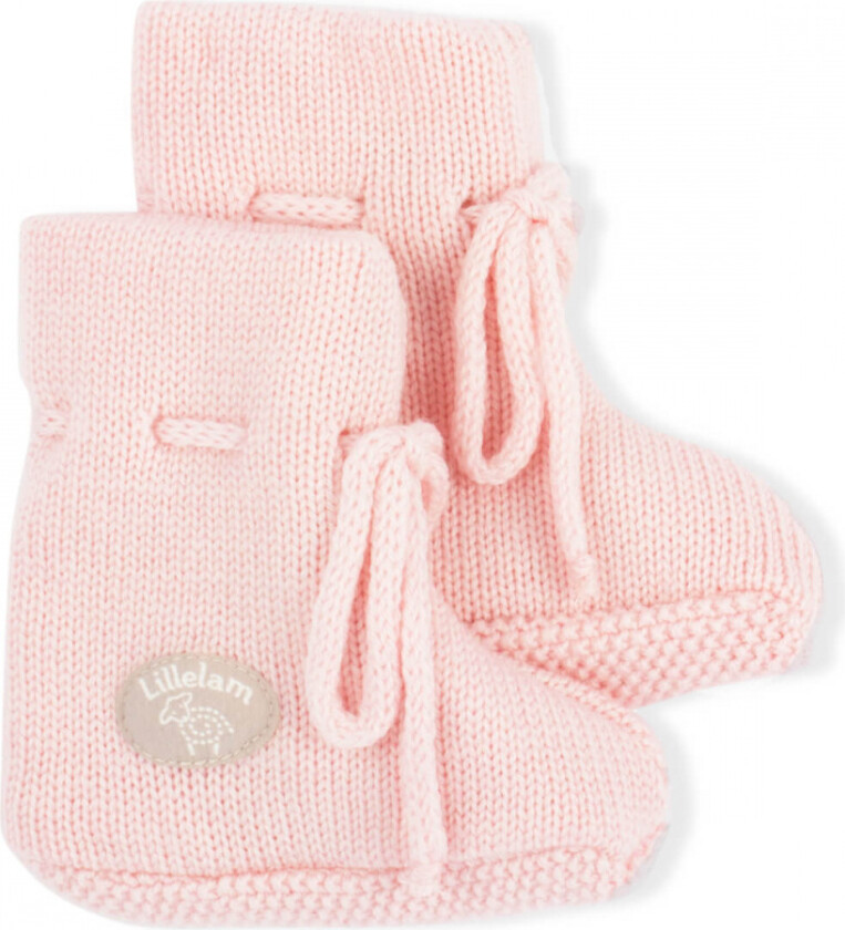 Lillelam - Tøfler Ull, Rosa - 62-68