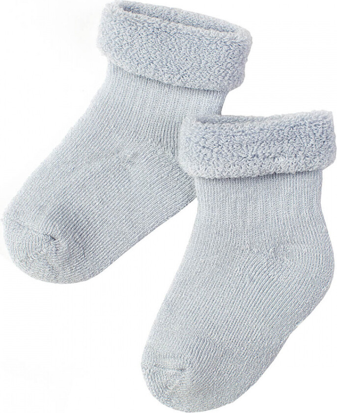 Lillelam - Ullsokker Frottè Lyseblå - 27-30