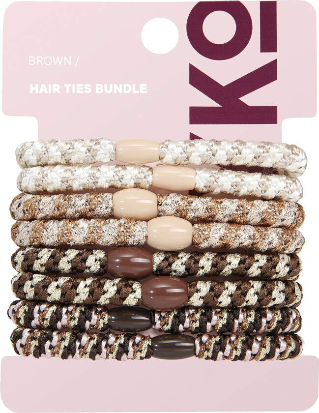 Hair Ties Bundle Brown