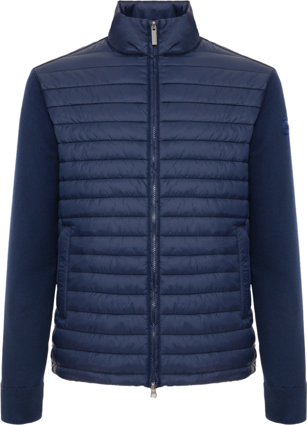Men's Hybrid Padded Jacket Navy Blue
