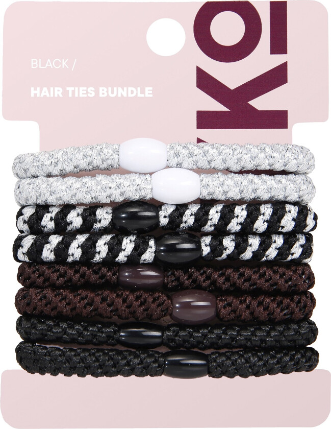 Hair Ties Bundle Black