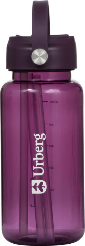 Tritan Flip Straw 600ml Dark Purple One Size